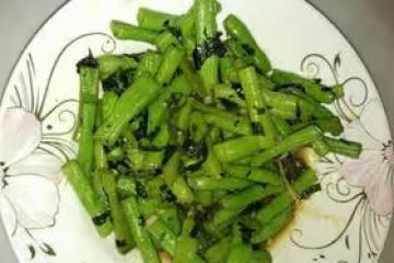 紫蘇炒豆角