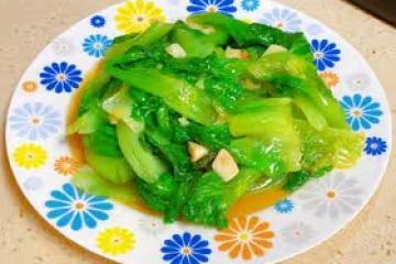 素炒生菜（快手、簡單家常菜）