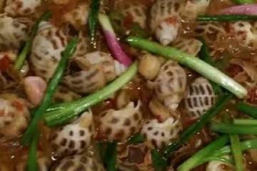 辣酒煮花螺