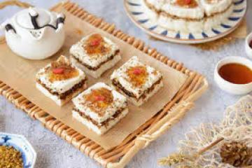 紅糖芝麻桂花糕