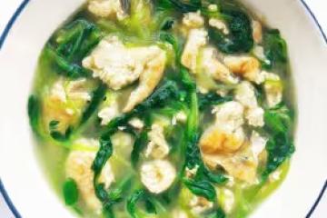 青菜蛋湯