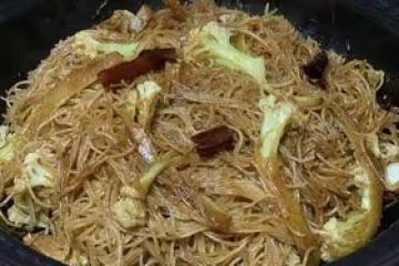 花菜粉絲干鍋煲