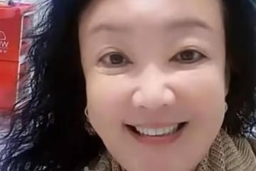 台灣省發生地震後,汪小菲母親張蘭和孫女視頻,稱新房子能抗十級