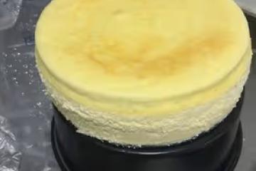 簡單版半熟芝士八寸