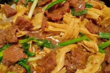 零失敗的腐竹燜牛肉
