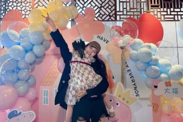 孫怡為5歲女兒高調慶生!離婚後狀態明顯回春,女兒裙子價值上萬
