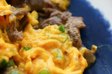 【滑蛋牛肉】滑蛋包裹爽脆牛肉，補足優質蛋白！