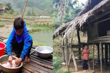 10歲童「失去所有家人」獨自居住生活，每天都會騎著腳踏車上學，自力更生上學從不缺課：我不需要領養