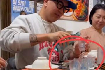 具俊曄和粉絲聚餐，貼心為粉絲倒酒，暖男形象再次上升