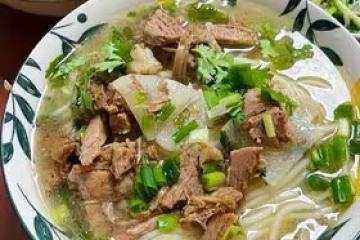 蘭州拉麵風味的家庭版牛肉麵