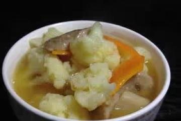 上湯菜花