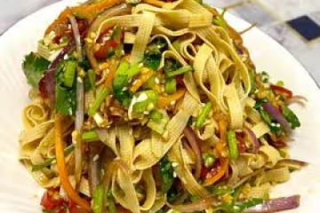 熗拌豆皮絲