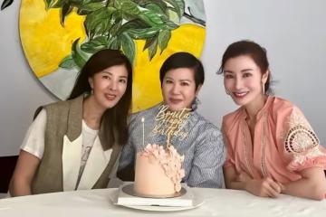 李嘉欣帶姐姐參加名媛聚會,60歲的李嘉明模樣變化很大