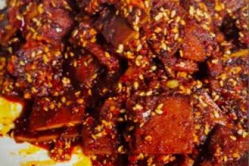 下酒解饞小零食之麻辣豆乾