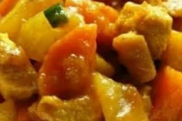 下飯的咖喱雞肉土豆