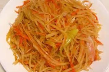 胡蘿蔔土豆絲