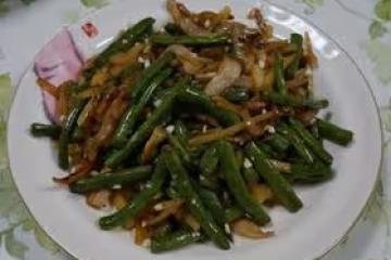 豆角炒土豆絲