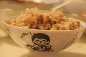 綠豆米飯