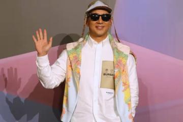 具俊曄出席時裝周打扮怪異，大S粉絲形容他穿得像一個中學生
