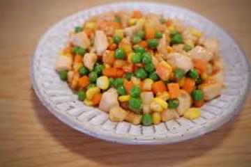 減脂增肌 玉米雜蔬雞丁
