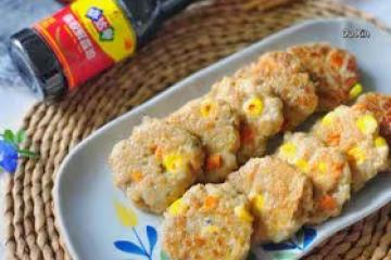 蓮藕煎肉餅