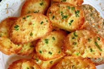 炸雞蛋饅頭片