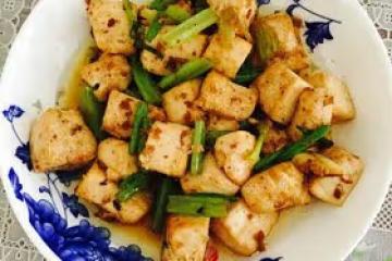 芹菜炒豆腐