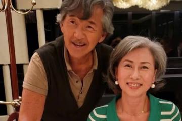 林子祥喜迎75歲生日，捧壽桃像個老小孩，葉倩文率眾好友慶祝