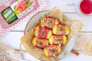 芝士土豆泥培根卷