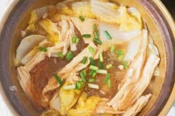 廣式娃娃菜腐竹粉絲煲