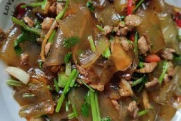 肉沫粉皮
