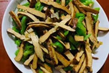 下飯的尖椒炒豆乾