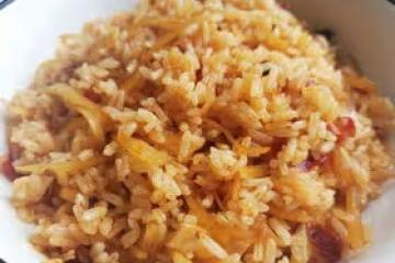 土豆絲炒飯