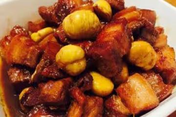栗子紅燒肉