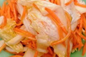 腌大白菜胡蘿蔔