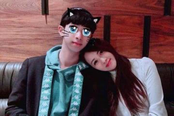 伊能靜18歲兒子挺會玩,對女裝造型情有獨鍾,身材妖嬈完勝女人