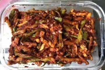 青蘿蔔乾鹹菜（朝鮮族特色下飯菜）