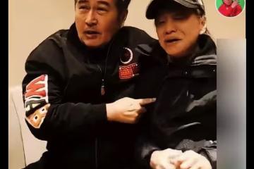 香港戲骨聚會:67歲林威罕現身,緊摟梁小龍興致高,黃一飛顯呆滯