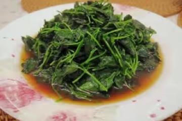 16秒搞定一盤酒香草頭