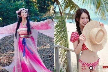 啦啦隊女神「上圍太飽滿」比基尼包不住！網暴動狂贊：勝過林襄