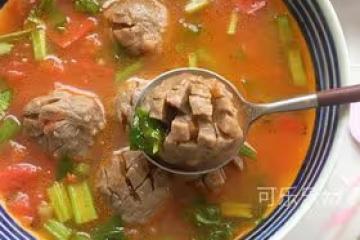 西紅柿牛肉丸湯