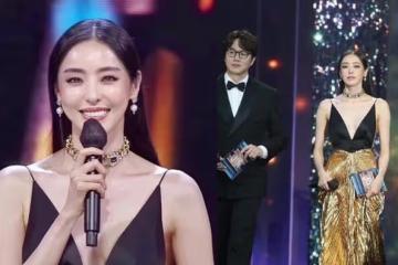 李多熙深V黑金禮服美翻金唱片獎!回顧長腿姐姐的性感紅毯造型史