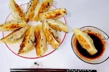 蝦仁韭菜鍋貼