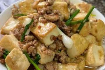 肉沫豆腐