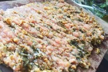 傳統廣東菜 ∵ 梅菜剁肉餅