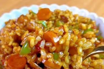 火腿土豆燴飯