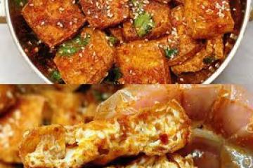 外酥里嫩！感覺以前的豆腐都白吃了