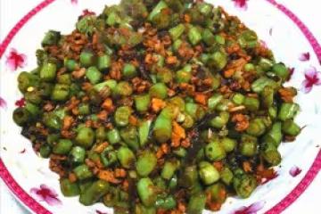 肉沫四季豆橄欖菜