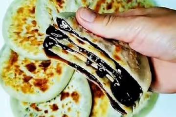 燙麵小糖餅  非常柔軟涼了也不會硬  附細節視頻詳解