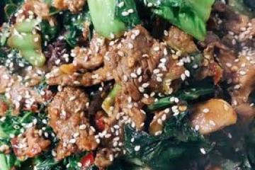 黔味青菜牛肉